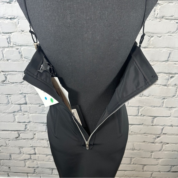 Alexander Wang Corset Bustier Mini Dress NWT Size 2 Black Bodycon Cocktail Party - Picture 6 of 13